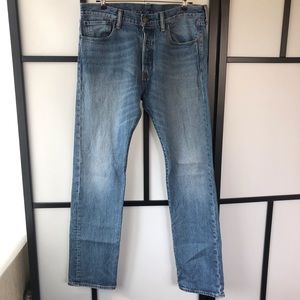 Levi’s 501 “The Ben” straight leg jeans
